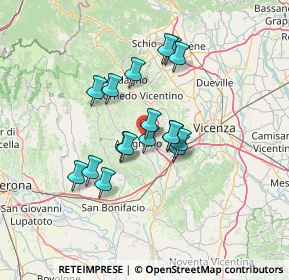 Mappa Via Broggia, 36071 Arzignano VI, Italia (10.54176)