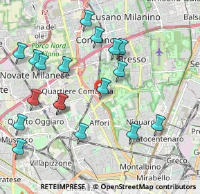 Mappa Via Caltagirone, 20161 Milano MI, Italia (2.20944)