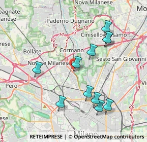 Mappa Via Caltagirone, 20161 Milano MI, Italia (3.91273)
