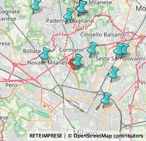 Mappa Via Caltagirone, 20161 Milano MI, Italia (4.42909)