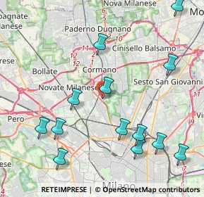 Mappa Via Caltagirone, 20161 Milano MI, Italia (4.86769)