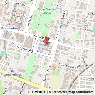 Mappa Piazza Almici Monsignor Giuseppe, 9, 25124 Brescia, Brescia (Lombardia)