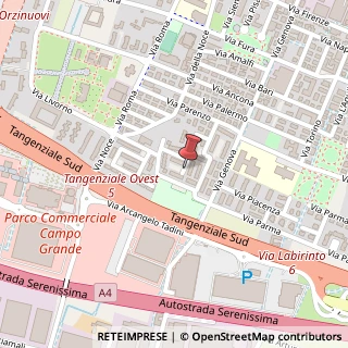 Mappa Via Savona, 9, 25125 Brescia, Brescia (Lombardia)