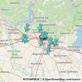 Mappa Via Savona, 25125 Brescia BS, Italia (8.54364)