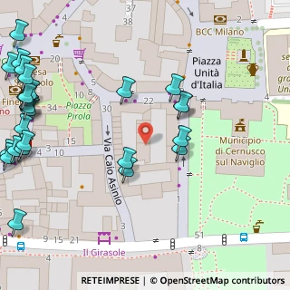 Mappa Via Caio Asinio, 20063 Cernusco sul Naviglio MI, Italia (0.06923)