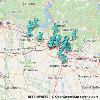Mappa Via dell'Olmo, 25039 Travagliato BS, Italia (10.07294)