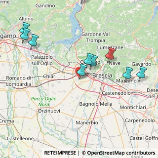Mappa Via dell'Olmo, 25039 Travagliato BS, Italia (22.31333)
