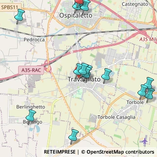 Mappa Via Francesco Ziliani, 25039 Travagliato BS, Italia (2.74)