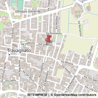Mappa Via solferino 20, 25039 Travagliato, Brescia (Lombardia)