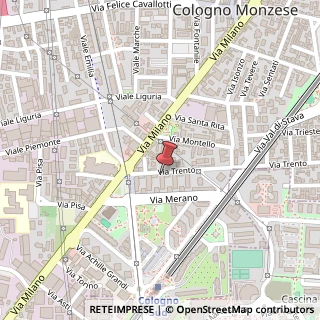 Mappa Via Trento, 1, 20093 Cologno Monzese, Milano (Lombardia)