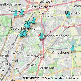 Mappa Via Archimede, 20099 Sesto San Giovanni MI, Italia (2.31636)