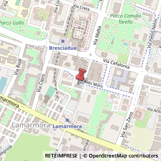 Mappa Via Aldo Moro, 40, 25124 Brescia, Brescia (Lombardia)