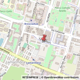 Mappa Via Aldo Moro, 18, 25124 Brescia, Brescia (Lombardia)