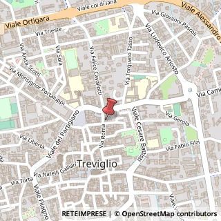Mappa Via Roma, 28C, 24047 Treviglio, Bergamo (Lombardia)