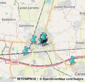 Mappa Via Battisti, 24047 Treviglio BG, Italia (0.78818)