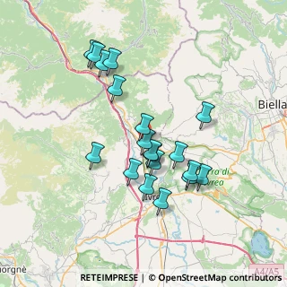 Mappa Via del Buonumore, 10013 Borgofranco d'Ivrea TO, Italia (6.46421)