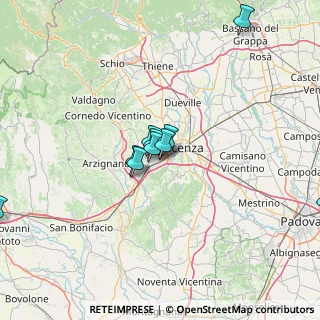 Mappa Via Andrea Doria, 36051 Creazzo VI, Italia (17.82)