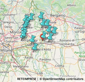 Mappa Via Cantarana, 20062 Cassano d'Adda MI, Italia (11.70176)
