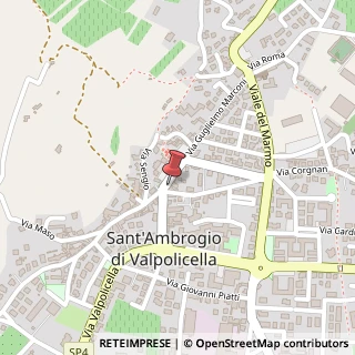 Mappa Via Giuseppe Garibaldi, 6, 37015 Sant'Ambrogio di Valpolicella, Verona (Veneto)