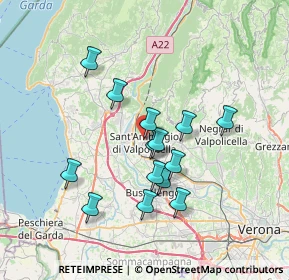 Mappa Piazza Vittorio Emanuele II, 37015 Sant'Ambrogio di Valpolicella VR, Italia (6.18714)