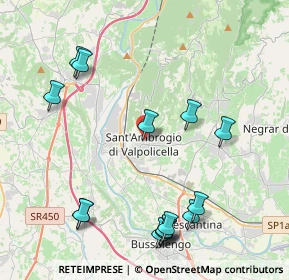 Mappa Piazza Vittorio Emanuele, 37015 Sant'Ambrogio di Valpolicella VR, Italia (4.86733)