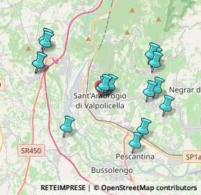 Mappa Piazza Vittorio Emanuele, 37015 Sant'Ambrogio di Valpolicella VR, Italia (3.89063)