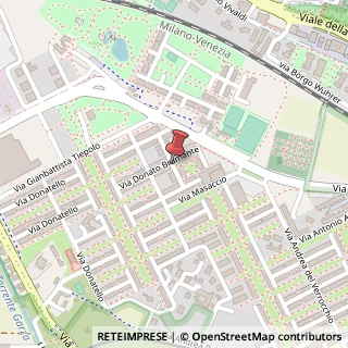 Mappa Via Amedeo Modigliani, 125, 25124 Brescia, Brescia (Lombardia)