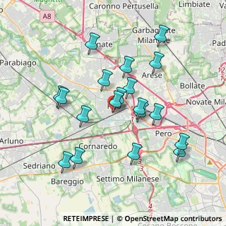 Mappa Via Alessandria, 20017 Rho MI, Italia (3.52316)