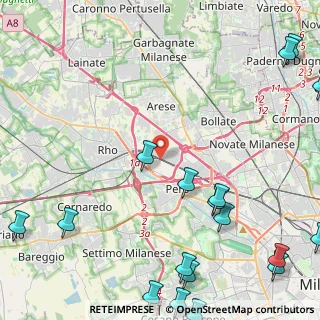 Mappa Viale delle Ferrovie, 20017 Rho MI, Italia (7.2195)