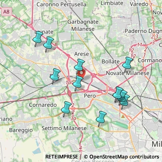 Mappa Viale delle Ferrovie, 20017 Rho MI, Italia (4.07417)
