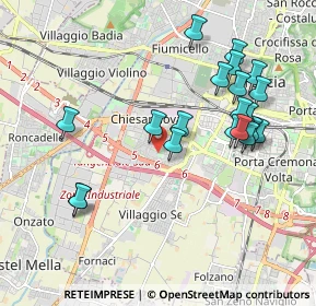 Mappa Via Parenzo Scuole, 25125 Brescia BS, Italia (1.9985)