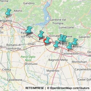 Mappa Via dei Brusati, 25039 Travagliato BS, Italia (13.6)