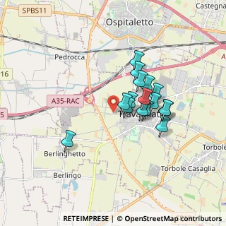 Mappa Via dei Brusati, 25039 Travagliato BS, Italia (1.32313)