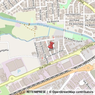 Mappa Via Colombo Cristoforo, 17, 36051 Creazzo, Vicenza (Veneto)