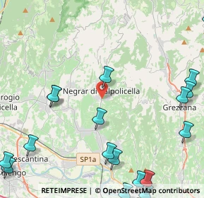Mappa 37024 Negrar di Valpolicella VR, Italia (6.7285)