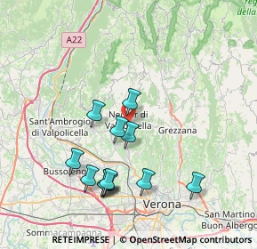 Mappa 37024 Negrar di Valpolicella VR, Italia (7.40167)