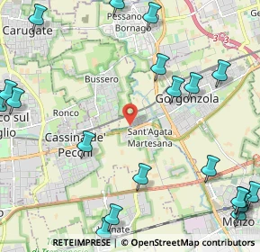 Mappa 20060 Milano MI, Italia (3.185)
