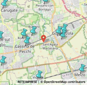 Mappa 20060 Milano MI, Italia (2.8)