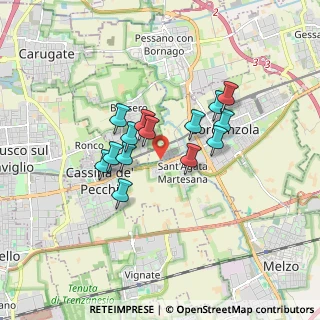 Mappa 20060 Milano MI, Italia (1.30571)