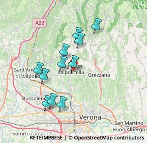 Mappa Via Cà Paletta, 37024 Negrar VR, Italia (6.41909)
