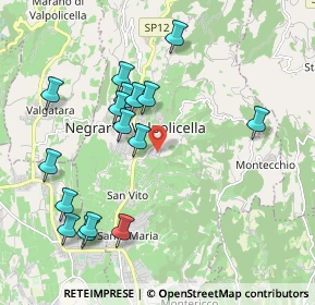 Mappa Via Cà Paletta, 37024 Negrar VR, Italia (2.07438)