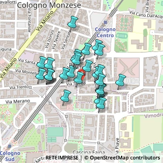 Mappa Via Novara, 20093 Cologno Monzese MI, Italia (0.16786)