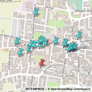 Mappa Via Luigi Cadorna, 25039 Travagliato BS, Italia (0.2275)
