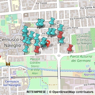Mappa Via Camillo Benso Conte di Cavour, 20063 Cernusco sul Naviglio MI, Italia (0.17692)