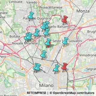 Mappa Via Guido da Velate, 20162 Milano MI, Italia (3.65333)