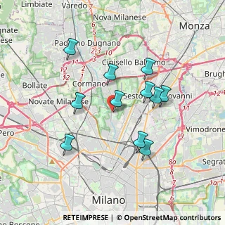 Mappa Via Guido da Velate, 20162 Milano MI, Italia (3.26909)