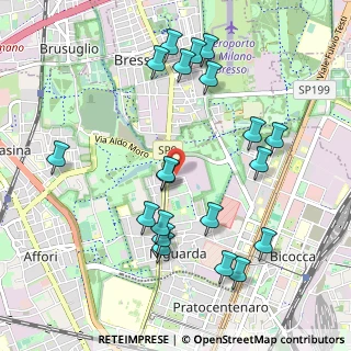 Mappa Via Guido da Velate, 20162 Milano MI, Italia (1.08)