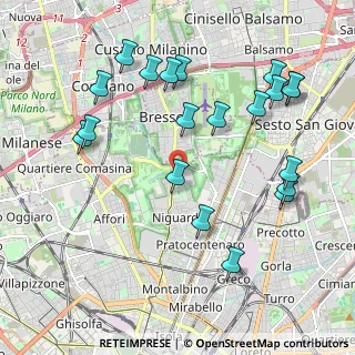 Mappa Via Guido da Velate, 20162 Milano MI, Italia (2.289)
