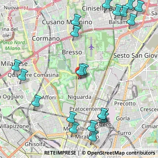Mappa Via Guido da Velate, 20162 Milano MI, Italia (2.989)