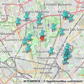Mappa Via Guido da Velate, 20162 Milano MI, Italia (2.379)